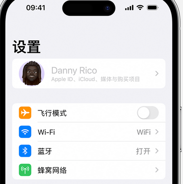 银海appleID维修服务iPhone设置中Apple ID显示为灰色无法使用